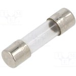 S500-2-R, Fuse, Cartridge, Fast Acting, 2 A, 250 V, 5mm x 20mm, 0.2" x 0.79", S500