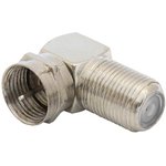 F-M TO 90°F-F, Разъём высокочастотный , угловой