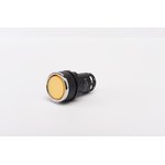 MB102DS, Кнопка нажимная моноблочная 22 мм, IP 40, 1НО+1НЗ, 240В перенного тока, 0,3А
