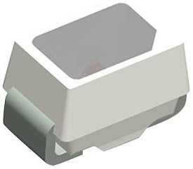 5988C60107F, Светодиод, Желтый Зеленый, SMD (Поверхностный Монтаж), PLCC-2, 20 мА, 1.8 В, 570 нм