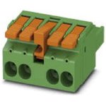 1716948, Pluggable Terminal Block, Straight, 7.62mm Pitch, 6 Poles