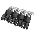 103946-3, 4 Position Rectangular Plug Connector IDC Gold 22-26 AWG