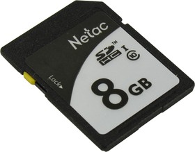 Фото 1/2 Флеш карта SDHC 8GB Netac P600  NT02P600STN-008G-R