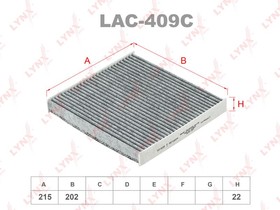 LAC409C, Фильтр салона MAZDA 6 02 /CX-7 07 /2 03-07