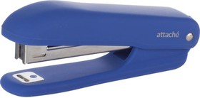 Степлер Comfort №10, soft touch покрытие, до 12 листов, синий 575354