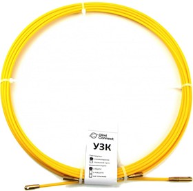 Протяжка для кабеля мини УЗК d=4,5 мм L=70 м в бухте, желтый СП-Б-4,5/70