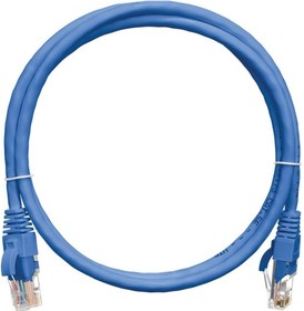 Коммутационный шнур U/UTP 4 пары, синий, 2м NMC-PC4UD55B-020-C-BL