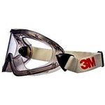 2890, Scratch Resistant Anti-Mist Safety Goggles with Clear Lenses