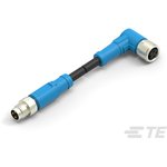 T4052114003-001, Sensor Cables / Actuator Cables M8-3MS-0.5-M8 3FR-PVC