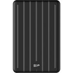Портативный SSD Silicon Power Bolt B75 Pro 2Tb/Алюм/Черн (SP020TbPSD75PSCK)