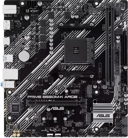 Фото 1/10 Материнская плата ASUS Prime B550M-K ARGB B550 Socket AM4 2xDDR4, 4xSATA3, RAID, 2xM.2, 2xPCI-E16x, 6xUSB3.2, DP, HDMI, Glan, mATX