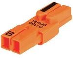 30-682M, PowerPlug Luminaire Disconnect - Model 182 - 18AWG Solid - 2 Wire - Male - Orange.