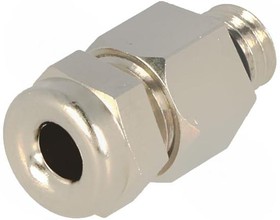 Cable gland, M6, 9 mm, Clamping range 2 to 3 mm, IP68, silver gray, 52001860