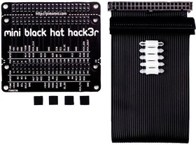Фото 1/3 PIM170, Mini Black HAT Hack3r Kit for Raspberry Pi