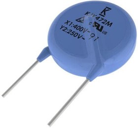 C757U472MYVDBA7317, Safety Capacitors 440V / 250 V 4700pF Y5U 20% LS=7.5mm