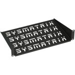 SYSMATRIX SH 4003.900 Полка 19" консольная перфорированная 2U глубина 400 мм ...
