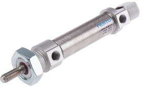 Фото 1/4 DSNU-20-40-P-A, Pneumatic Cylinder - 19209, 20mm Bore, 40mm Stroke, DSNU Series, Double Acting
