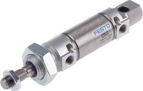 Фото 1/4 DSNU-25-10-PPV-A, Pneumatic Cylinder - 1908312, 25mm Bore, 10mm Stroke, DSNU Series, Double Acting