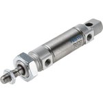 DSNU-25-20-P-A, Pneumatic Cylinder - 1908306, 25mm Bore, 20mm Stroke, DSNU Series, Double Acting