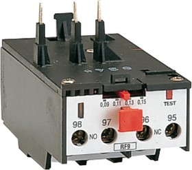 11RF9023, Thermal Overload Relay, 0.23 A F.L.C, 230 mA Contact Rating, 690 V, 3P, RF9