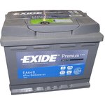 EA640, Аккумулятор EXIDE PREMIUM 12V 64AH 640A ETN 0(R+) B13 242x175x190mm 15.75kg
