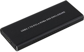 Фото 1/4 ORIENT 3550U3, USB 3.1 Gen2 контейнер для SSD M.2 NVMe 2230/2242/2260/2280 M-Key, PCIe Gen3x2 (JMS583), до 10 GB/s, поддержка UAPS,TRIM, раз