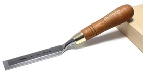 Плоская изогнутая стамеска с ручкой WOOD LINE PLUS 13 мм 813313