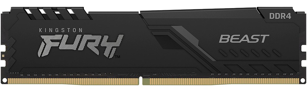 16GB Kingston DDR4 3200 DIMM FURY Beast Black Gaming Memory