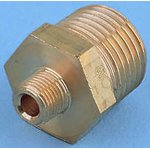 0121 27 27, Brass Pipe Fitting, Straight Threaded Adapter ...