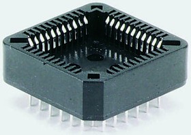 WPLCC020-1PTRC, 1.27mm Pitch 20 Way PLCC IC Socket