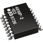 4816P-1-470LF, 4800P 47Ω ±2% Isolated Resistor Array, 8 Resistors, 1.28W total ...
