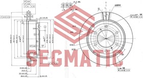 Фото 1/3 SBD30093137, Диск тормозной