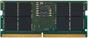 Фото 1/6 Память DDR5 32GB 5200MHz Kingston KVR52S42BD8-32 VALUERAM RTL PC5-41600 CL42 SO-DIMM 262-pin 1.1В single rank Ret