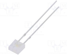 OSM5DK7DA2B, LED; rectangular; 2x5x5mm; white warm; 500?750mcd; 100°; 20mA