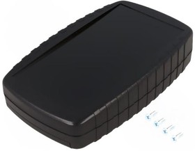 G500B(BC), 145x90x32мм, ABS пластик, чёрный, с отсеком для батарей / G500B(BC)