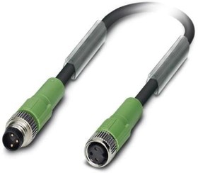 Фото 1/3 1693319, Sensor Cables / Actuator Cables SAC-3P-M 8MS /5,0-PUR/M 8FS