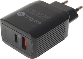 UNNK-4-2-02-QCPD, Устройство зарядное в розетку 2USB 12V WIIIX