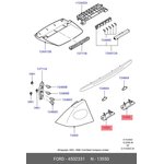 4502331, Плафон освещения номерного знака FOCUS 04-08, FOCUS C-MAX 03-07 ...