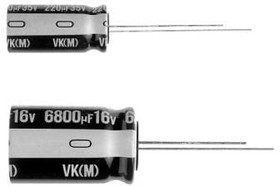 Фото 1/2 UVK1E102MPD, Aluminum Electrolytic Capacitors - Radial Leaded 25volts 1000uF 10x16 20% 5LS