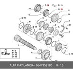 9647358180, ПРУЖИНА FIAT DUCATO 06  КПП