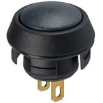 30-100, Push Button Switch, Momentary, Panel Mount, 15.29mm Cutout, SPST, 24V dc
