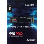 Накопитель SSD Samsung PCIe 4.0 x4 4TB MZ-V9P4T0BW 990 Pro M.2 2280