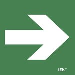 LPC10-1-15-15-STR, Этикетка самоклеящаяся 150х150мм ''Направляющая стрелка''