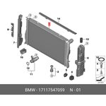17117547059, Water cooling radiator