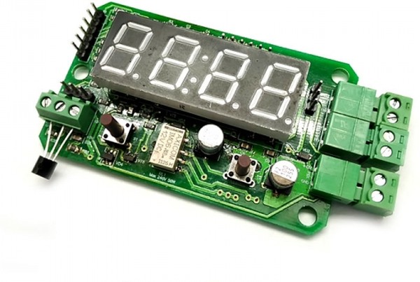 MP8037R, Цифровой термометр/термостат до 4кВт (20А) с регулируемым гистерезисом от -55°C до +125°C