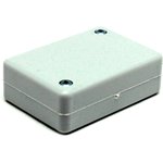 BOX-KA08 белый, Корпус пластиковый белый 65,5х45,5х20 мм