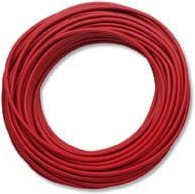 Фото 1/2 6733-2, Hook-up Wire 18AWG 15.2m 3.6mm Bare Copper Red 10000VDC 20A