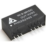 PH02S2405A, Isolated DC/DC Converters - Through Hole DC/DC Converter, 5Vout, 2W