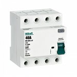 Выключатель дифференциального тока (УЗО) 4п 40А 30мА тип AC 6кА УЗО-03 DEKraft ...