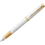 Ручка перьевая 'Parker IM Premium Pearl GT',в подарочной уп.,Китай,2143649